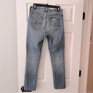 AG Mari raw hem crop